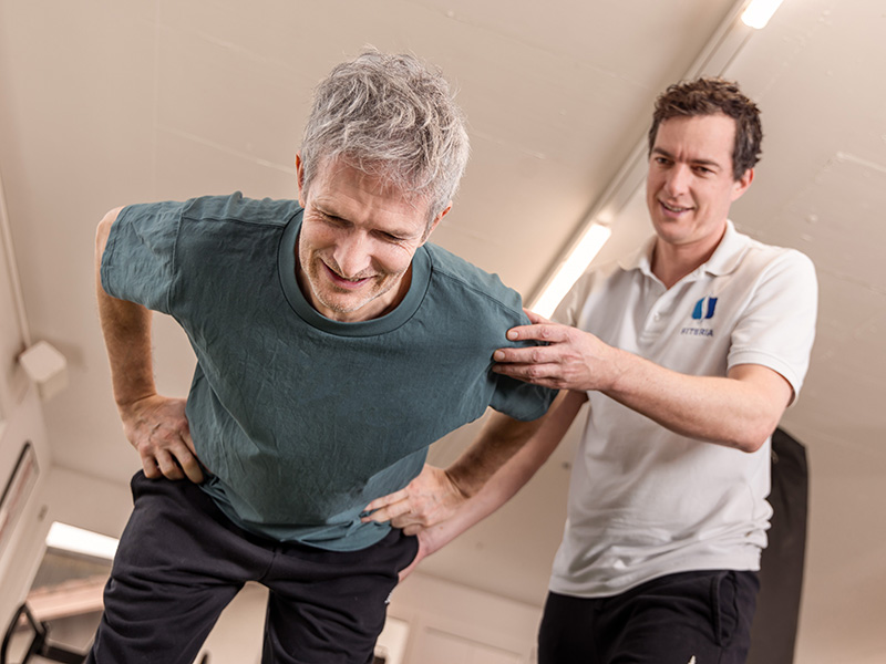 Reha-Training und Manualtherapie